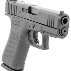 Glock 43X MOS 9mm Semi Auto Pistol 3.4" Optic Ready, 10+1 - 10+1 Rounds | 3.41" Barrel | Black | Glock Fixed Rear Sights