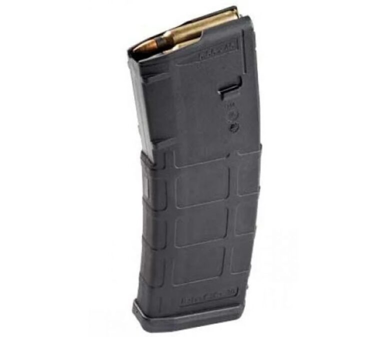 Magpul PMAG Gen2 MOE Black 5.56 30rd Magazine – 223 Remington/5.56 NATO Caliber | 30 Rounds | Aftermarket Origin | AR-15 Model